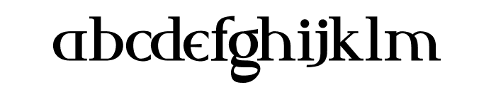 Glorify SH Semi Bold Font LOWERCASE