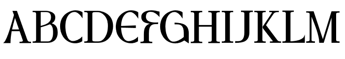 GlorifySH-SemiBold Font UPPERCASE