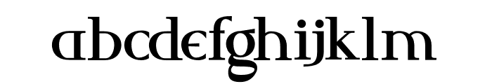 GlorifySH-SemiBold Font LOWERCASE