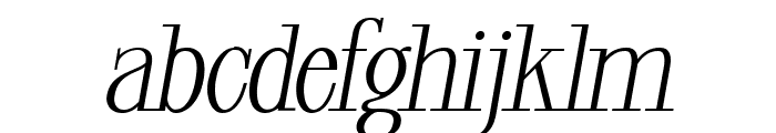 Glorious Copper Bold Italic Font LOWERCASE