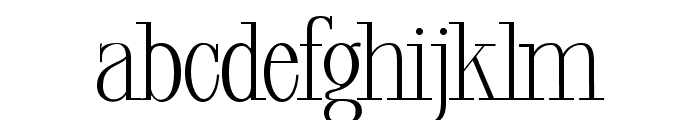 Glorious Copper Regular Font LOWERCASE