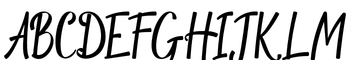 Glorious-Medium Font UPPERCASE