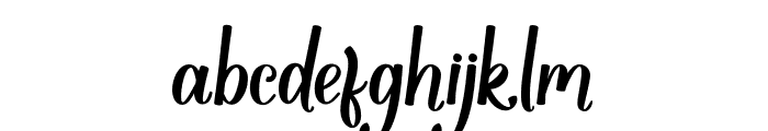 Glorious-Medium Font LOWERCASE