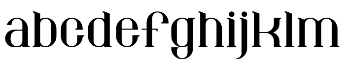 Glorious  Morning Font LOWERCASE