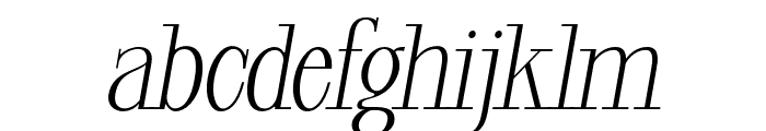 GloriousCopper-Italic Font LOWERCASE