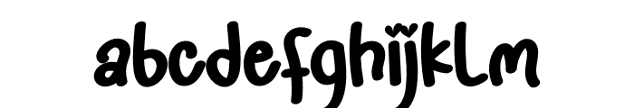 Glorius Christmas Font LOWERCASE