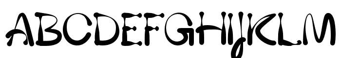 Glory-Regular Font UPPERCASE