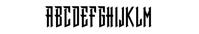 Glory Throne Font UPPERCASE