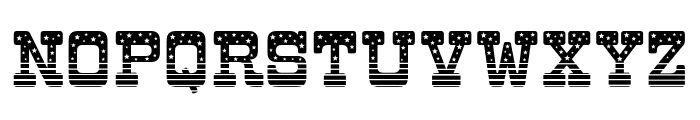 Glory of Justice Font LOWERCASE