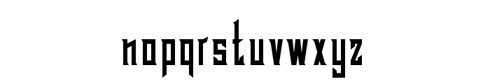 GloryThrone Font LOWERCASE