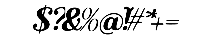 Glorythread Font OTHER CHARS