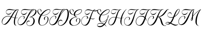 Glosaria Font UPPERCASE