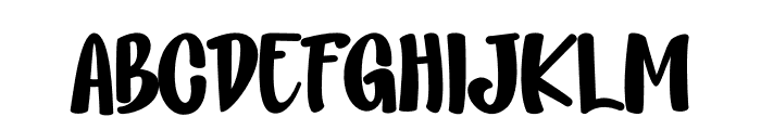 Glosh Spicxo Font UPPERCASE