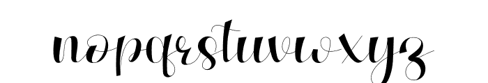 Gloucester Font LOWERCASE