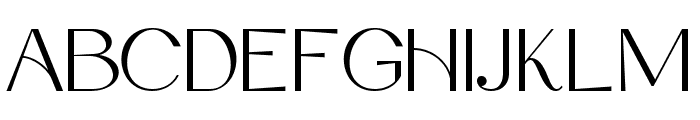 Glow Flash Regular Font UPPERCASE
