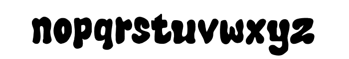 Glow Zhask Regular Font LOWERCASE