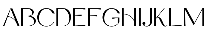 GlowFlash-Regular Font LOWERCASE