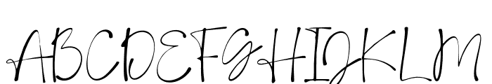 GlowFlash-Script Font UPPERCASE