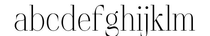 GlowGifty-Regular Font LOWERCASE