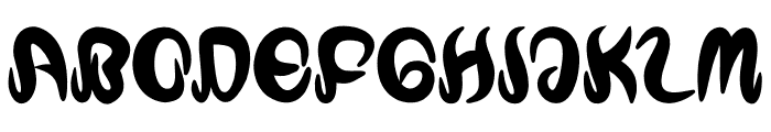 Glowingka Font LOWERCASE