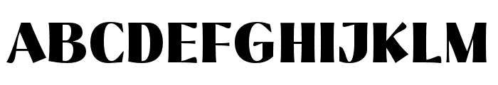 Glowkin-Regular Font UPPERCASE