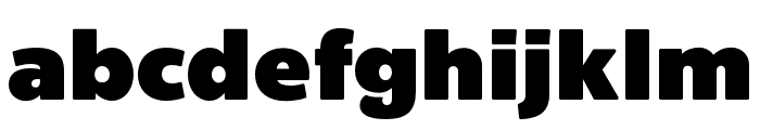 Gloy Font LOWERCASE