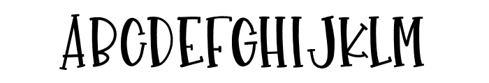 GlueGun Font LOWERCASE