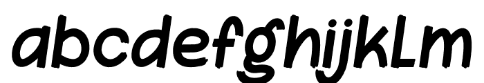 Gluez One Font LOWERCASE