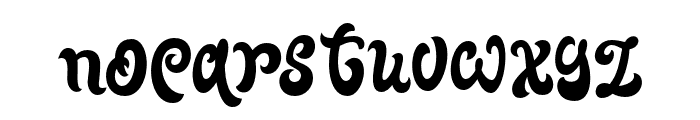 Glunicorn Regular Font LOWERCASE