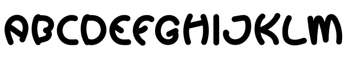 Gluten Font UPPERCASE