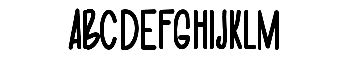 Glutmon-Regular Font UPPERCASE