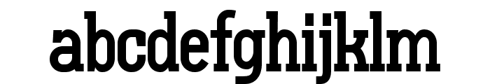 Gluttoner Slab ExtraBold Font LOWERCASE