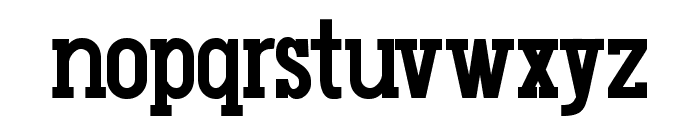 Gluttoner Slab ExtraBold Font LOWERCASE