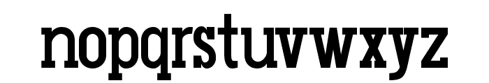 GluttonerSlab-Bold Font LOWERCASE