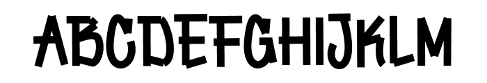 Gluwehan Font LOWERCASE