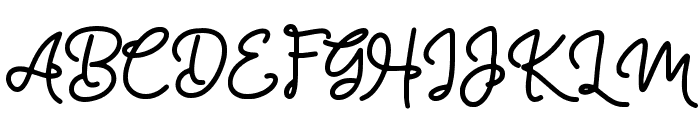 Glypher Font UPPERCASE