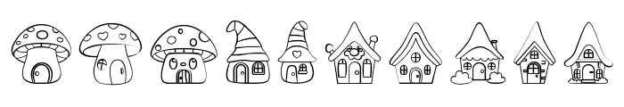 Gnome Garden Font OTHER CHARS