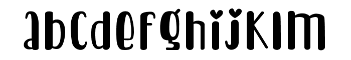 Gnome Summer Font LOWERCASE