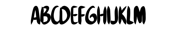 Gnome Witch Font UPPERCASE