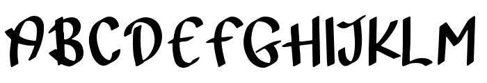 GoAround-Regular Font UPPERCASE