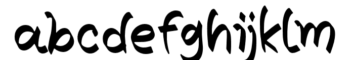 GoAround-Regular Font LOWERCASE