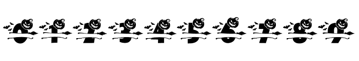 GoHelloween-Regular Font OTHER CHARS