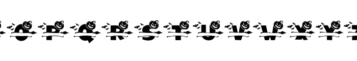 GoHelloween-Regular Font LOWERCASE