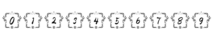 Goan Chinese Monogram Regular Font OTHER CHARS