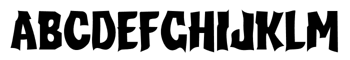 Goblin House Font UPPERCASE