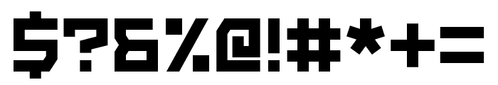 Godan Font OTHER CHARS
