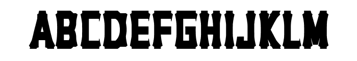 Goddesh Font UPPERCASE