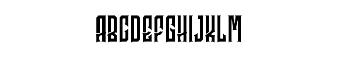 Godhong Regular Font UPPERCASE