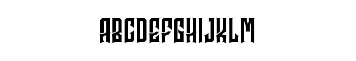 Godhong Regular Font LOWERCASE