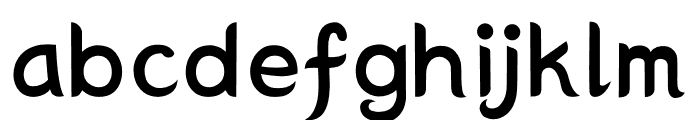 Godong Regular Font LOWERCASE
